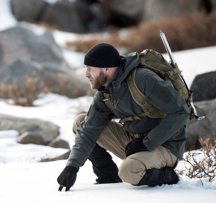 Tactical Softshell Fleece Lined Outdoor Jacket