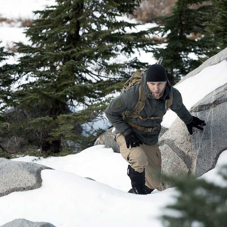 Tactical Softshell Fleece Lined Outdoor Jacket