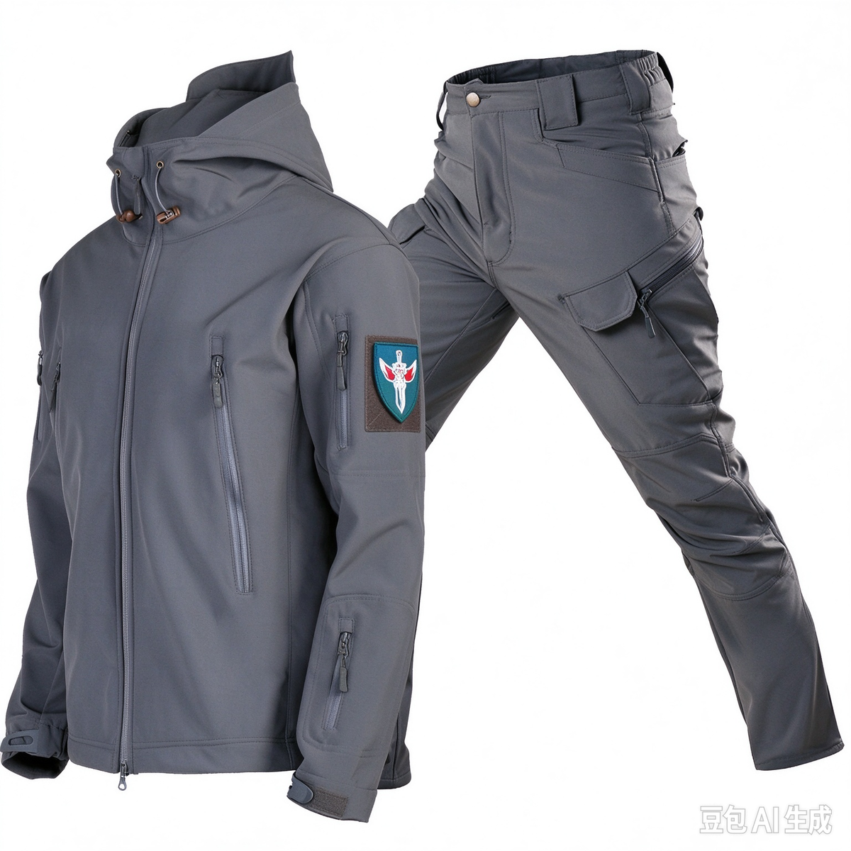 Tactical Softshell Fleece Lined Outdoor Jacket