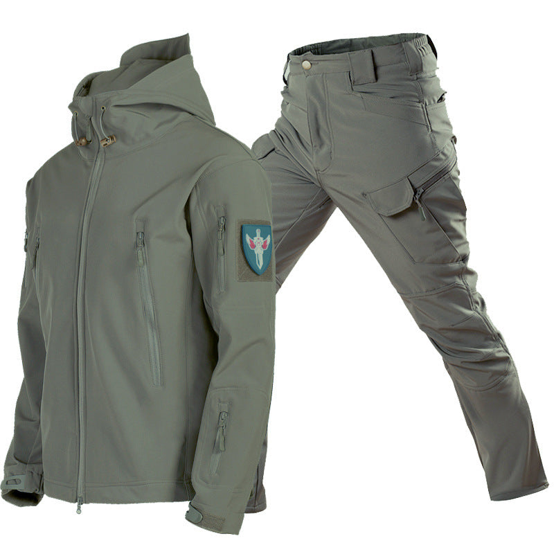Tactical Softshell Fleece Lined Outdoor Jacket