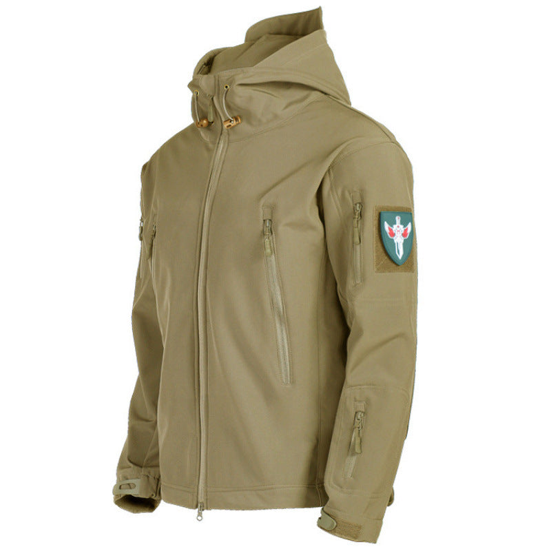 Tactical Softshell Fleece Lined Outdoor Jacket