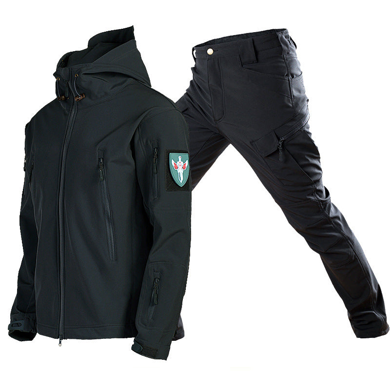 Tactical Softshell Fleece Lined Outdoor Jacket