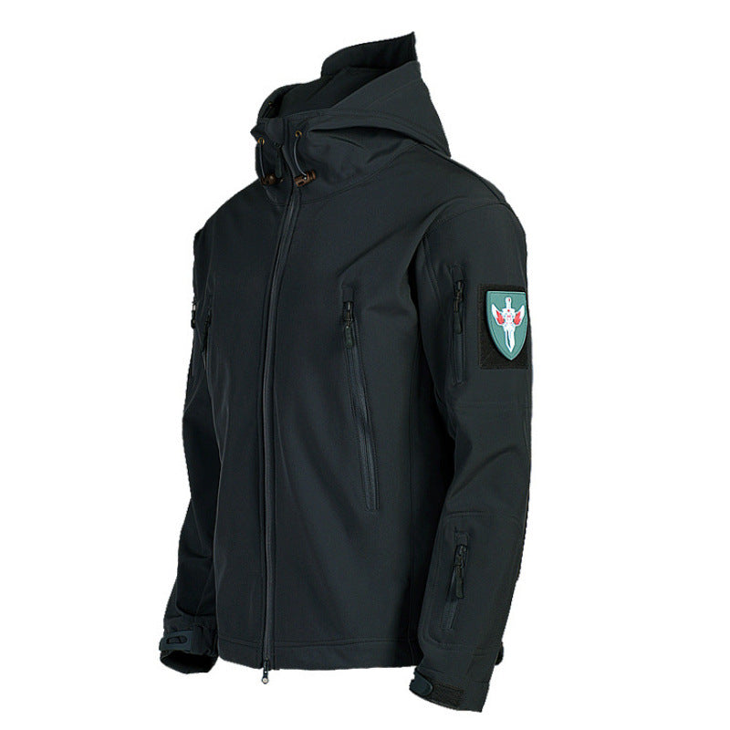 Tactical Softshell Fleece Lined Outdoor Jacket