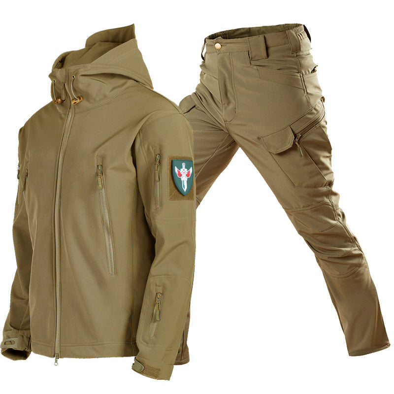 Tactical Softshell Fleece Lined Outdoor Jacket
