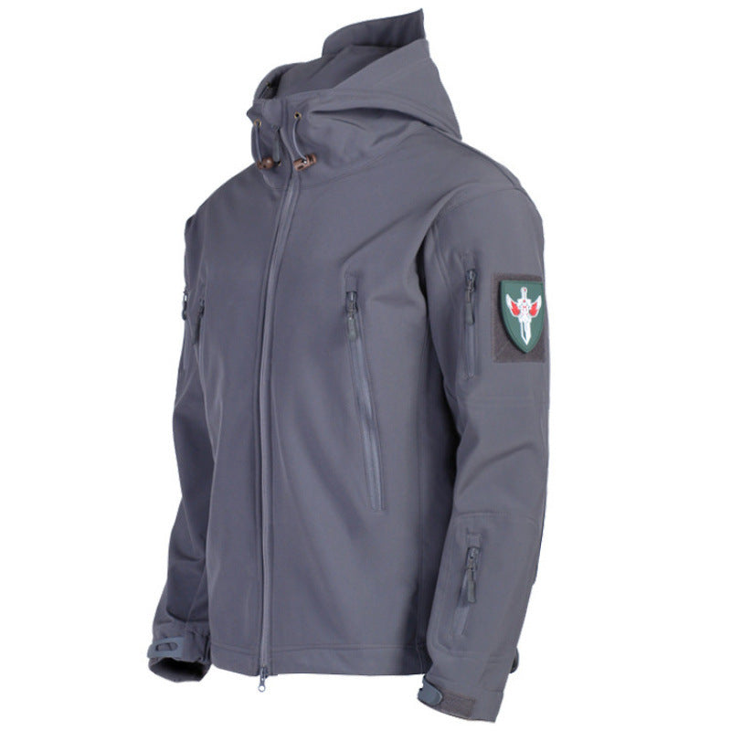 Tactical Softshell Fleece Lined Outdoor Jacket
