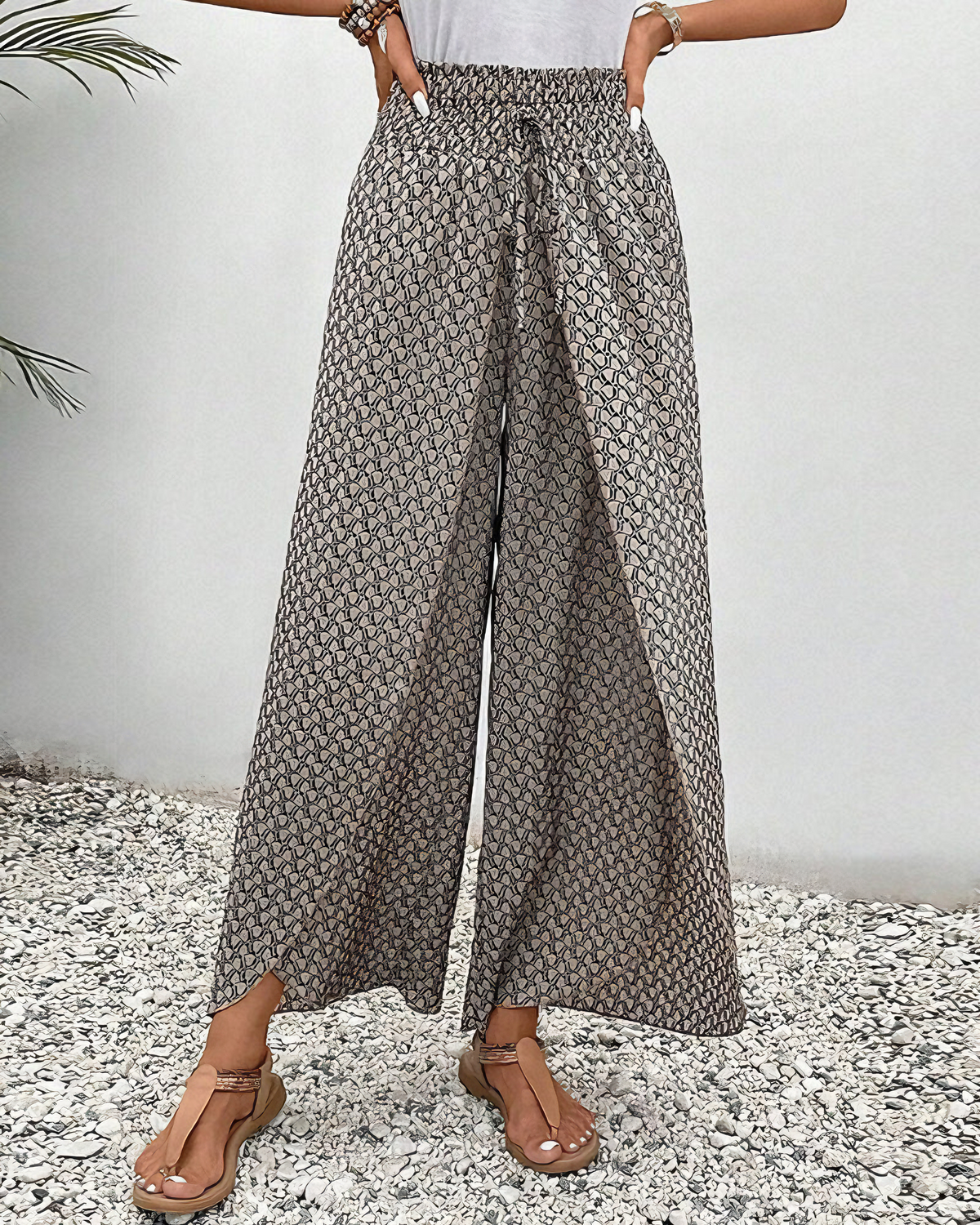 Relaxed Wide-Leg Pants